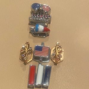 KEEP Collective 12 pc patriotic/4th of July charms